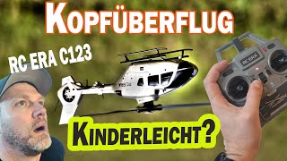 Der RC-Hubschrauber C123 von RC ERA EC 135 - Fliegen über Kopf per Tastendruck - ein Kinderspiel?