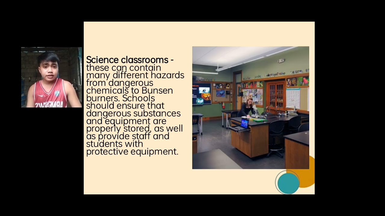 Video Lesson (identifying classroom hazard that can lead to disaster)