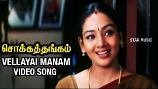 Vellayai Manam Video Song | Chokka Thangam Tamil Movie | Vijayakanth | Soundarya | Deva