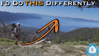 The ONE Thing I’d Do Differently on the Tahoe Rim Trail (And What You Should Consider)
