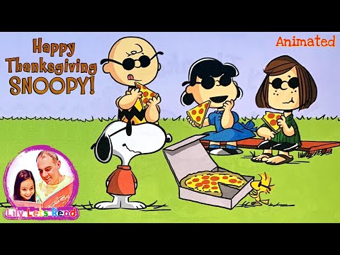 Snoopy, Pizza on Thanksgiving?