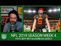 NFL 2019 Season Week 4: Picks, Best Bets & Gambling Advice | Pick Six Podcast