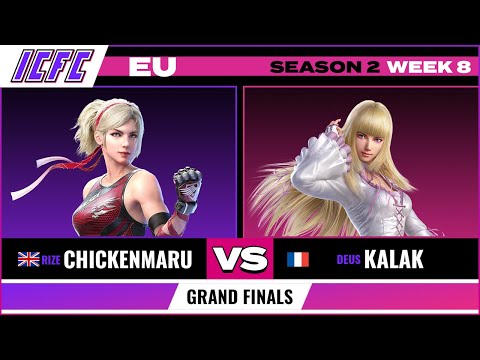 RIZE Chickenmaru (Lidia) vs DEUS Kalak (Lili/Kunimitsu) ICFC EU: Season 2 Week 8 - Grand Finals