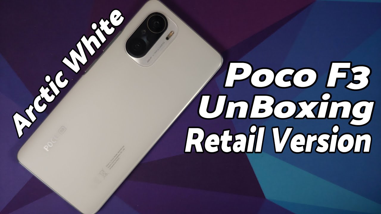 Poco F3 UnBoxing | Arctic White | Phone Purchased With Hard Earned Money