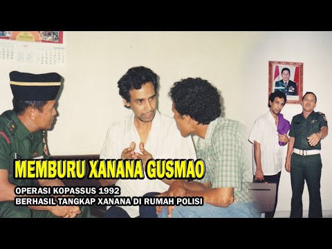 Panglima Fretilin Xanana Gusmao Paling Dicari Oleh ABRI 1980-1992, Tertangkap Di Rumah Polisi