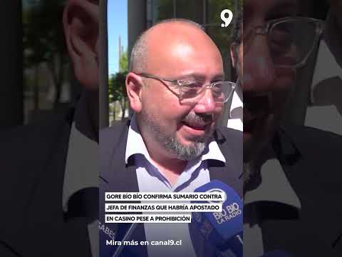 GORE Bío Bío confirma sumario contra jefa de Finanzas que habría apostado en casino pese a prohibici