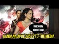 Kangana Ranaut Apologises To The Media Kangana Ranaut Pinkvilla Raw Bollywood