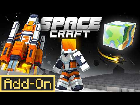 SPACECRAFT Addon – The Ultimate Space Adventure in Minecraft Bedrock!