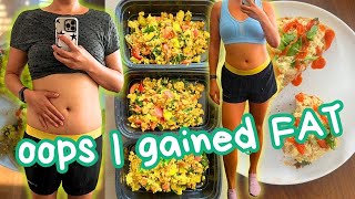 I Gained FAT Again 😭 WHAT I ATE IN A WEEK to Lose Weight (VEGAN) & Get My LIFE Together