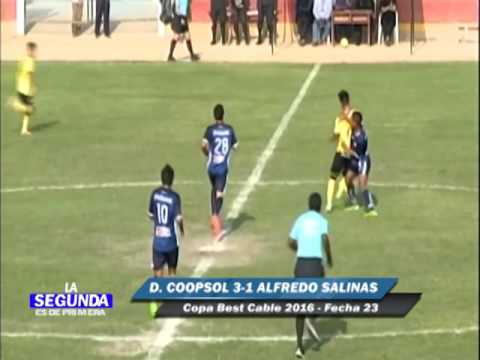 Fecha 23: Deportivo Coopsol 3-1 Alfredo Salinas