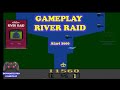 Gameplay River Raid Juego De Atari 2600 espa ol