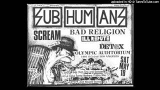 Subhumans - Rats (Complete E.P. with lyrics)