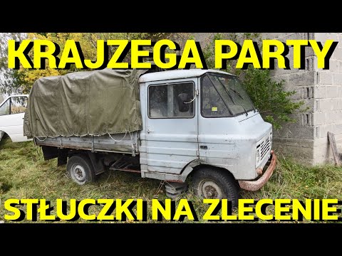 Pulling the Żuk out of the bushes and trying to start it after 14 years of sitting behind the barn