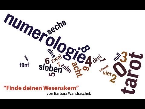 Numerologie:  die Ziffern 0 bis 9 - Bedeutung und Interpretation von B. Wandraschek