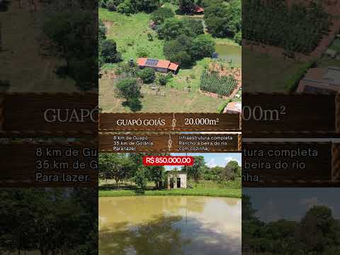 Chácara em Guapó Goiás/ whatsapp 62 99373-6407