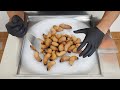ASMR Coconut Worms Ice Cream Rolls How To Make Ice Cream Out Of Coconut Worms