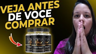 Mona Hair Caps NINGUM TE CONTA ISSO | Mona Hair Eficcia - Funciona? Mona Hair  Bom?