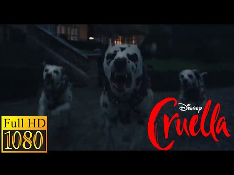 Cruella (2021) - Cruella’s Mom Killed by Dalmatians / Mother Death Scene (1080p)