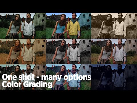 One shot - many options. 10 Looks für ein Bild.