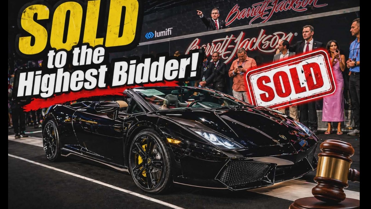 Selling My Lamborghini at Auction to the HIGHEST BIDDER - Prices Are Insane