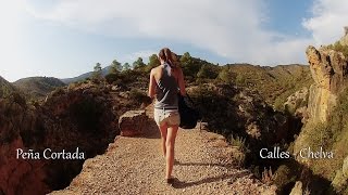 preview picture of video 'Excursión a la Peña Cortada de Calles - Chelva'