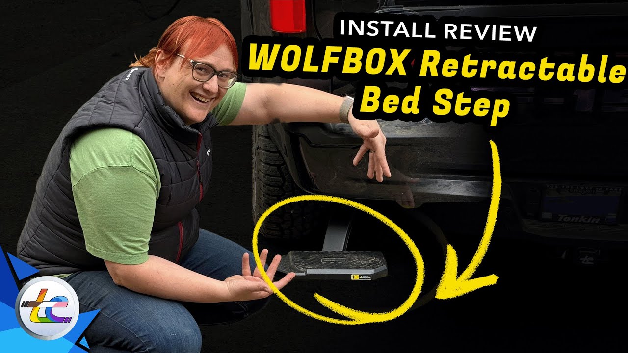 WOLFBOX Retractable Bed Step Review | F-150 & F-150 Lightning — No Drill Truck Bed Access