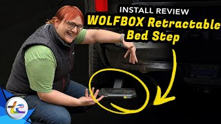 WOLFBOX Retractable Bed Step Review | F-150 & F-150 Lightning — No Drill Truck Bed Access