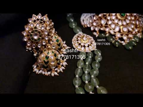 Sangeet jewelry designs