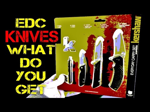 Kershaw EDC knife set