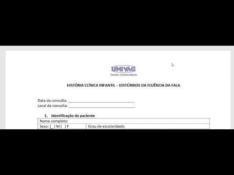 AULA 3 - Anamnese em Fluência