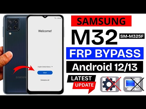 Samsung Galaxy M32 FRP Bypass Android 12/13 Without Pc | Samsung (SM-M325F) Google Account Unlock