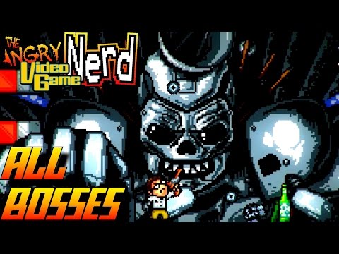 Angry Video Game Nerd II: ASSimilation - All Bosses (No Damage)