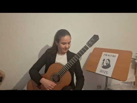 Catalina Pires - FRAUCHI International Guitar Competition 2025, First Round