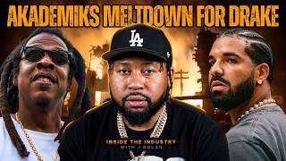 Akademiks MELTDOWN After Jay-Z Aims at Drake in Roots Picnic Freestyle