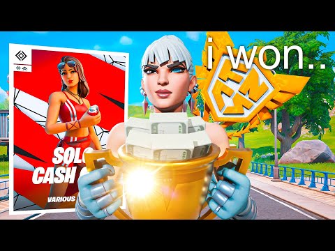 🏆 How I Made $800 In The Solo Cash Cup!! (On Controller) 🏆