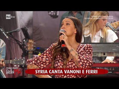 Syria canta "La voglia, la pazzia" - BellaMa' 13/11/2025