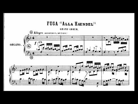 Guilmant: Fuga alla Händel in F-Dur op. 49 Nr. 6