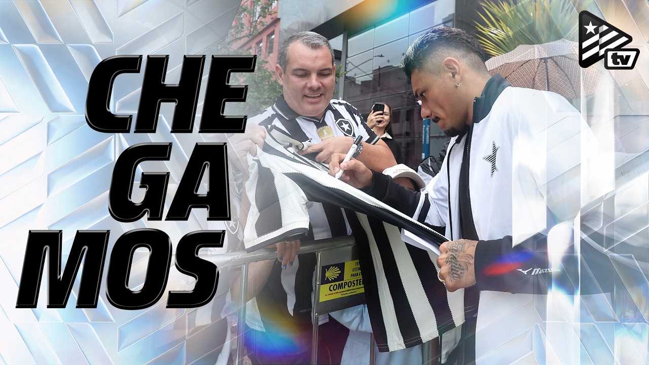 VÍDEO: Botafogo chega a Curitiba e é recebido pela torcida em véspera de jogo pelo Brasileirão 