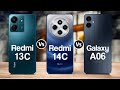 Redmi 13C Vs Redmi 14C Vs Samsung Galaxy A06