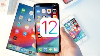 iOS 12 ВЫШЛА! Сравниваем до и после на iPhone 5S, iPhone X и iPad 2018