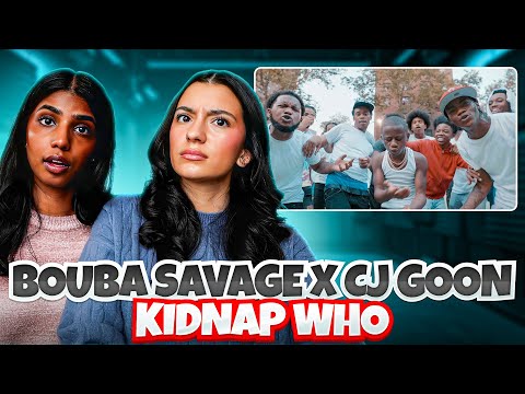 Canadian Girls React to Bouba Savage x CJ Goon “Kidnap Who” 😭 Do NOT Do That Ever #nydrill #rap