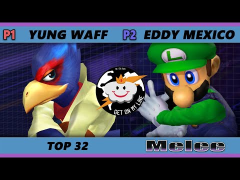 GOML Online 2021 - Yung Waff (Falco) Vs. Eddy Mexico (Luigi) SSBM Melee Tournament