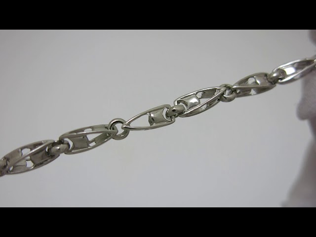 Серебряный браслет "Рокко-Барокко" 5100660мб Видеообзор