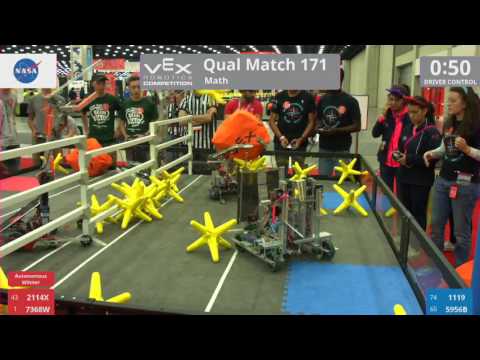 2017 VRC Math Q171 - 2114X 7368W vs 1119 5956B - 48 to 2