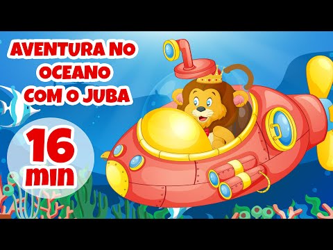 Aventura no oceano com o Juba - Giramille 16 min | Desenho Animado Musical