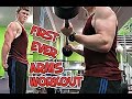 First Ever Arm Workout In The Gym (GET HUGE ARMS)