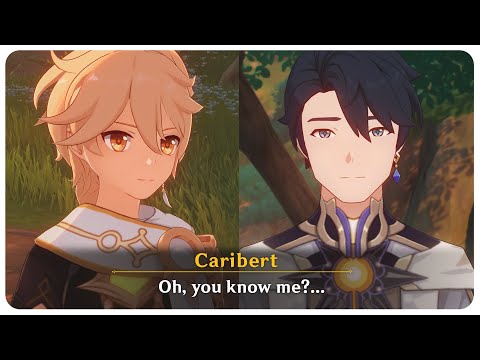 Caribert Alberich Meets Traveler (Cutscene) Bedtime Story | Genshin Impact 4.7