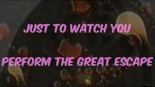 Moby - Great Escape | Lyric Video