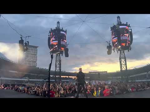 Metallica "Blackened"  18/06/2023 Ullevi Stadium, Sweden