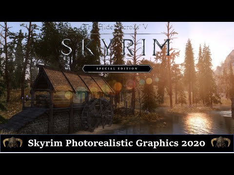 Skyrim Special Edition Best Photorealistic Graphics 2020 - Re-Engaged ENB